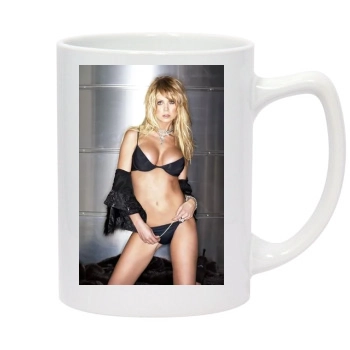 Tara Reid 14oz White Statesman Mug