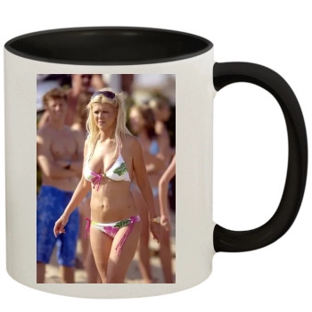 Tara Reid 11oz Colored Inner & Handle Mug