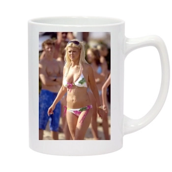 Tara Reid 14oz White Statesman Mug