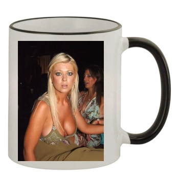 Tara Reid 11oz Colored Rim & Handle Mug