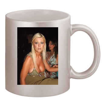 Tara Reid 11oz Metallic Silver Mug