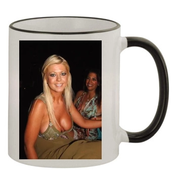 Tara Reid 11oz Colored Rim & Handle Mug