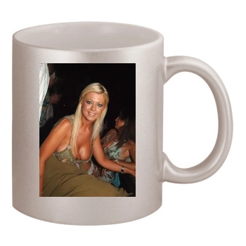 Tara Reid 11oz Metallic Silver Mug