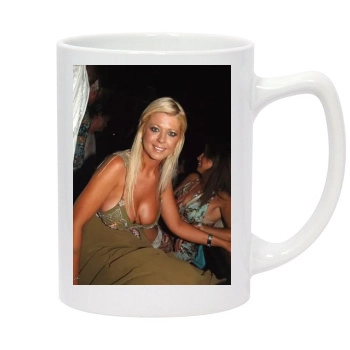 Tara Reid 14oz White Statesman Mug