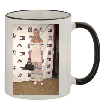 Tara Reid 11oz Colored Rim & Handle Mug