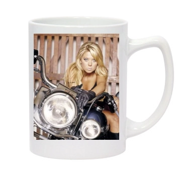 Tara Reid 14oz White Statesman Mug