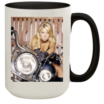 Tara Reid 15oz Colored Inner & Handle Mug