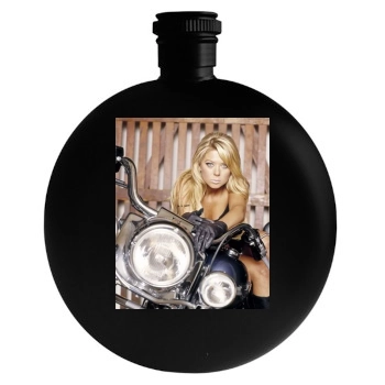 Tara Reid Round Flask