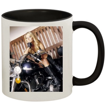 Tara Reid 11oz Colored Inner & Handle Mug