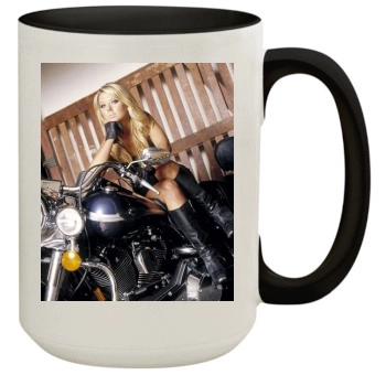 Tara Reid 15oz Colored Inner & Handle Mug