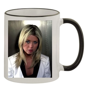 Tara Reid 11oz Colored Rim & Handle Mug