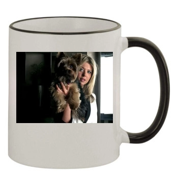 Tara Reid 11oz Colored Rim & Handle Mug