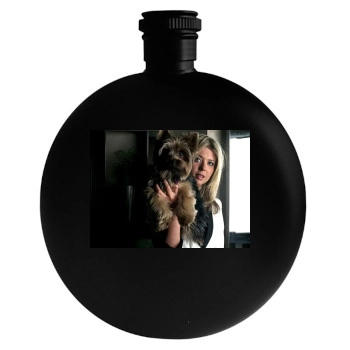 Tara Reid Round Flask