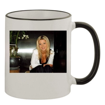 Tara Reid 11oz Colored Rim & Handle Mug