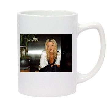 Tara Reid 14oz White Statesman Mug