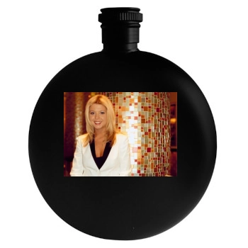 Tara Reid Round Flask