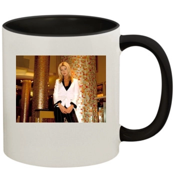 Tara Reid 11oz Colored Inner & Handle Mug