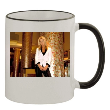 Tara Reid 11oz Colored Rim & Handle Mug