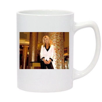 Tara Reid 14oz White Statesman Mug