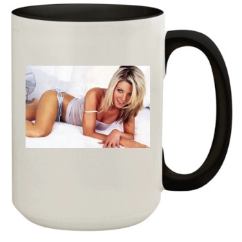 Tara Reid 15oz Colored Inner & Handle Mug