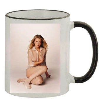 Tara Reid 11oz Colored Rim & Handle Mug