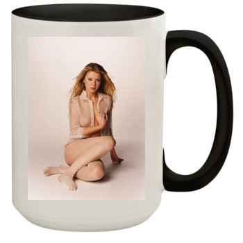 Tara Reid 15oz Colored Inner & Handle Mug