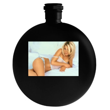 Tara Reid Round Flask