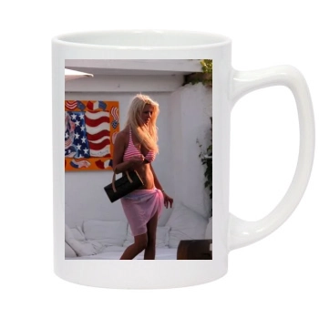 Tara Reid 14oz White Statesman Mug