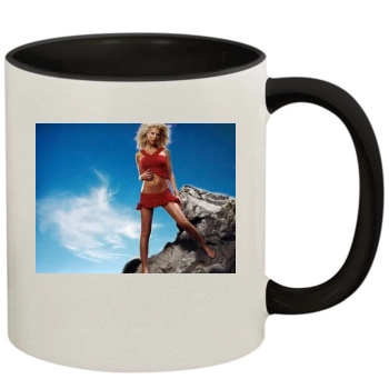 Tara Reid 11oz Colored Inner & Handle Mug