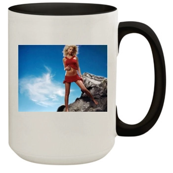 Tara Reid 15oz Colored Inner & Handle Mug