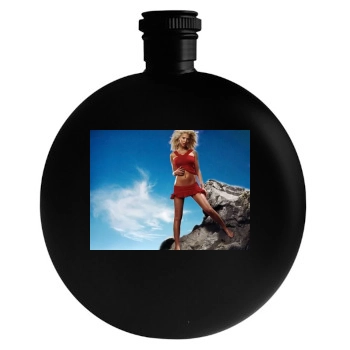 Tara Reid Round Flask