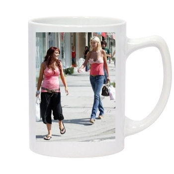 Tara Reid 14oz White Statesman Mug