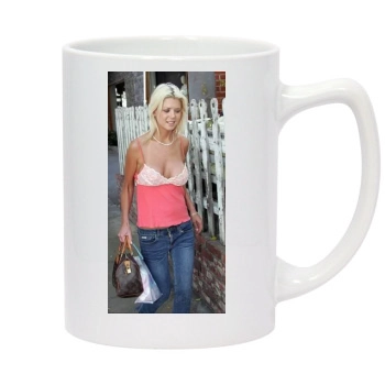 Tara Reid 14oz White Statesman Mug