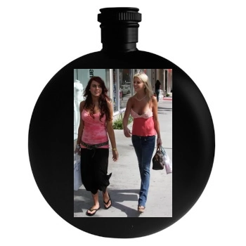 Tara Reid Round Flask