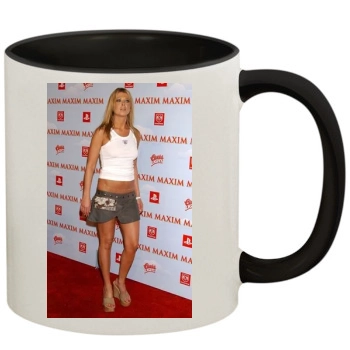 Tara Reid 11oz Colored Inner & Handle Mug