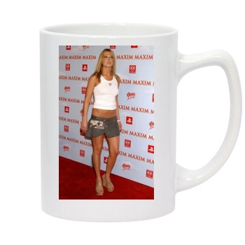 Tara Reid 14oz White Statesman Mug