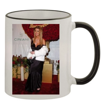 Tara Reid 11oz Colored Rim & Handle Mug