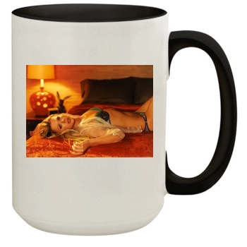 Tara Reid 15oz Colored Inner & Handle Mug