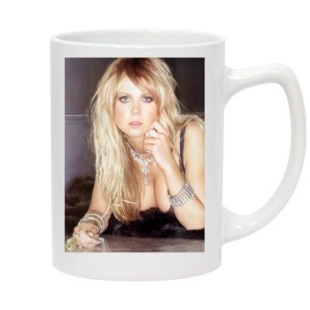 Tara Reid 14oz White Statesman Mug