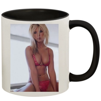 Tara Reid 11oz Colored Inner & Handle Mug