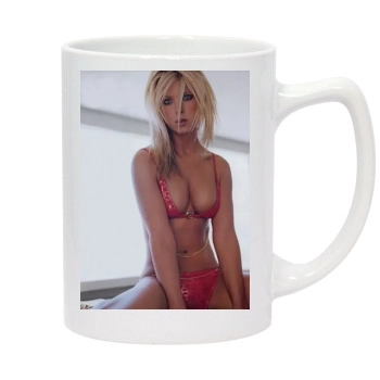 Tara Reid 14oz White Statesman Mug