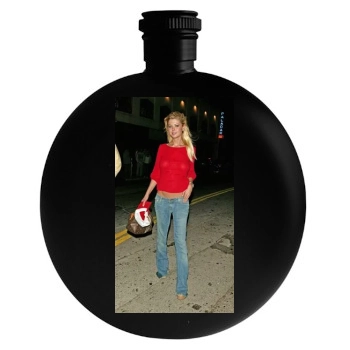 Tara Reid Round Flask