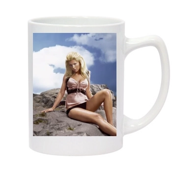 Tara Reid 14oz White Statesman Mug