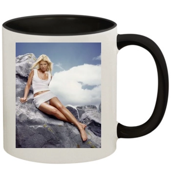 Tara Reid 11oz Colored Inner & Handle Mug