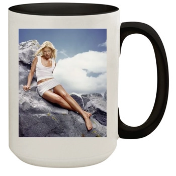 Tara Reid 15oz Colored Inner & Handle Mug