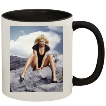 Tara Reid 11oz Colored Inner & Handle Mug