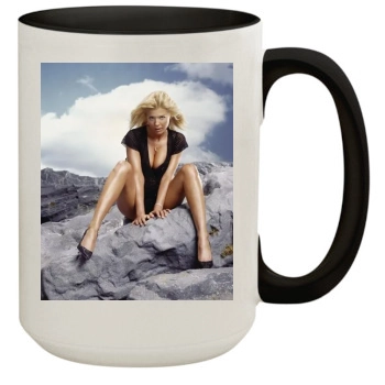 Tara Reid 15oz Colored Inner & Handle Mug