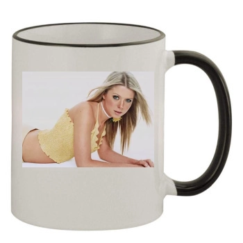 Tara Reid 11oz Colored Rim & Handle Mug