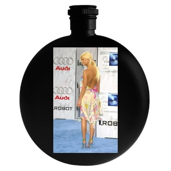 Tara Reid Round Flask