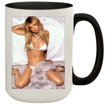 Tara Reid 15oz Colored Inner & Handle Mug